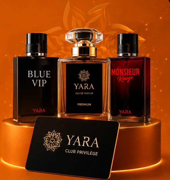 Parfums YARA et carte Club Privilège